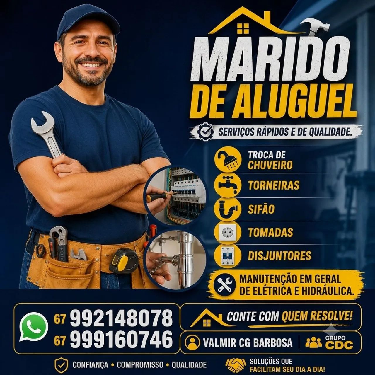 Serviço de pequenos reparos 