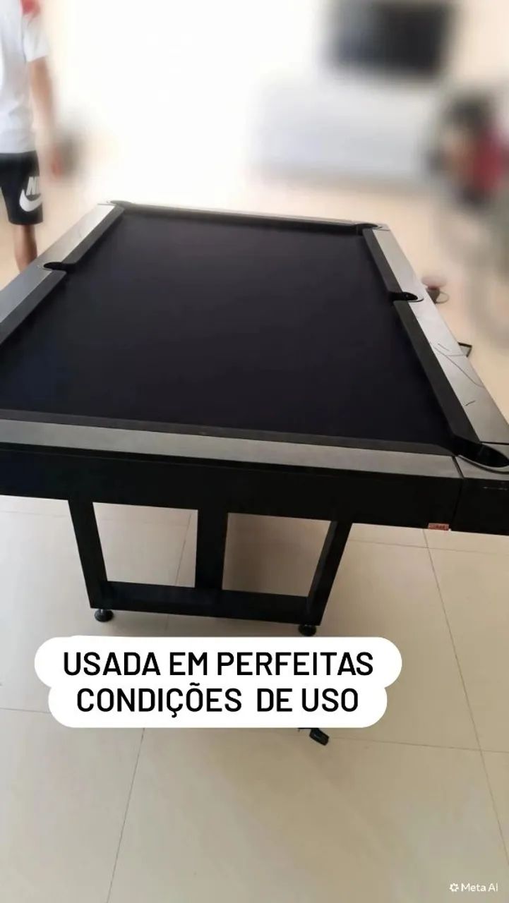 Mesa de bilhar/ sinuca