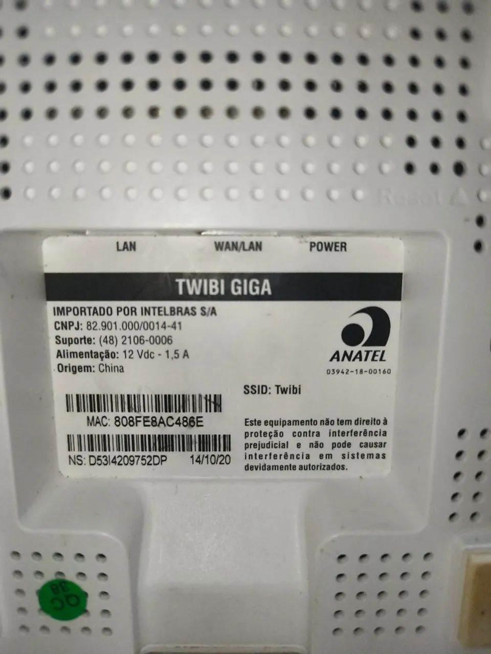 Roteador Mesh Intelbras Twibi Giga | Excelente Estado - Foto 5
