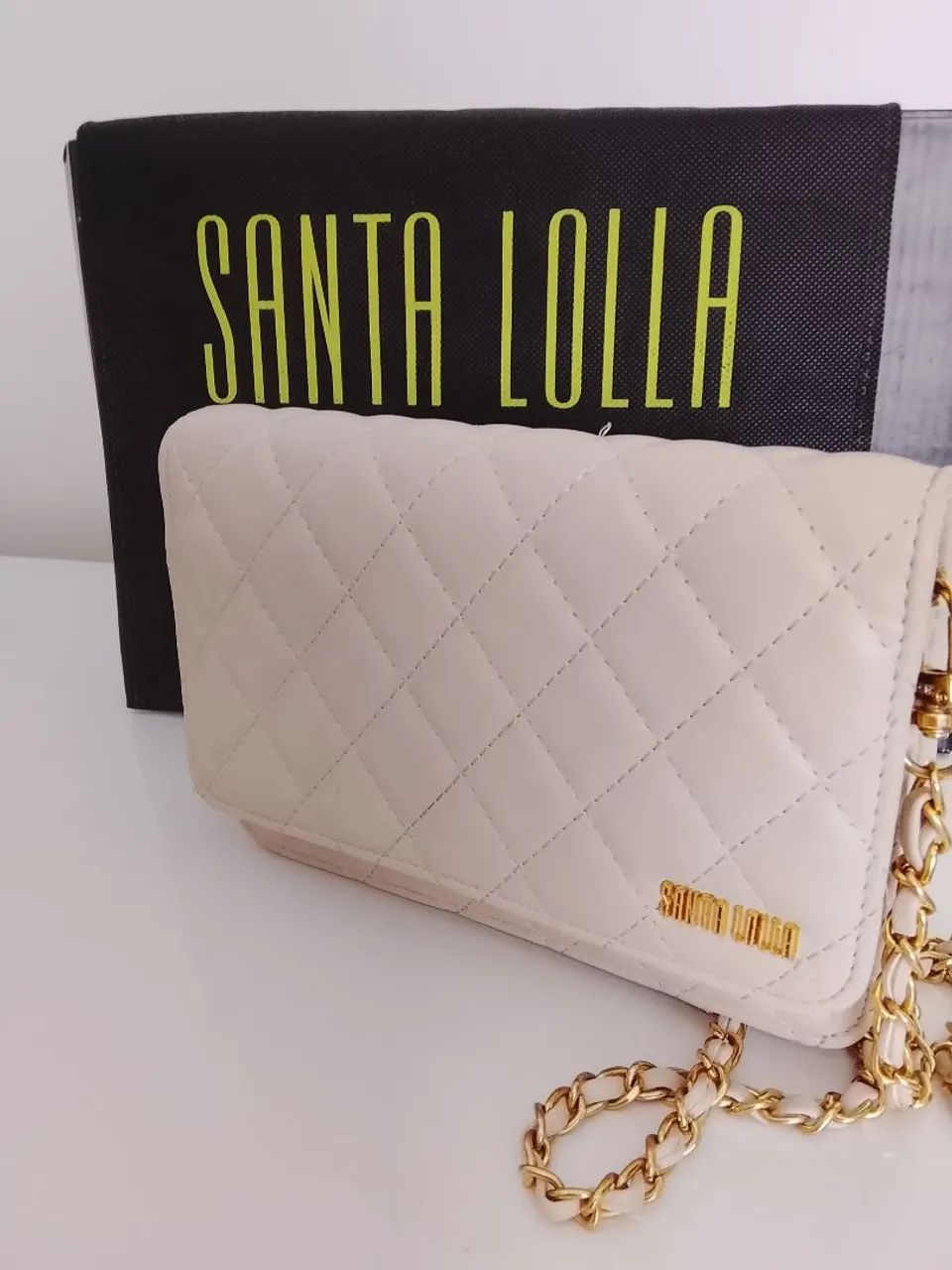 Bolsa lateral pequena Santa Lolla  - Foto 3
