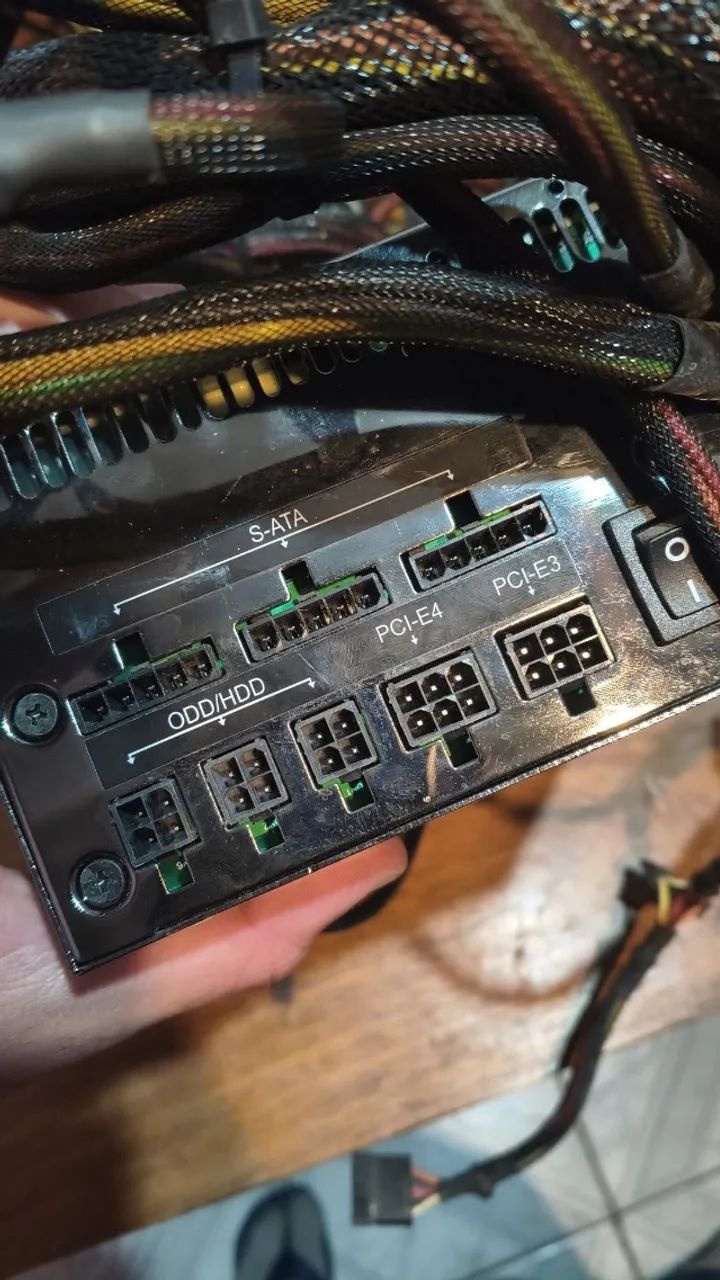Fonte PC Zalman 1000W  - Foto 3