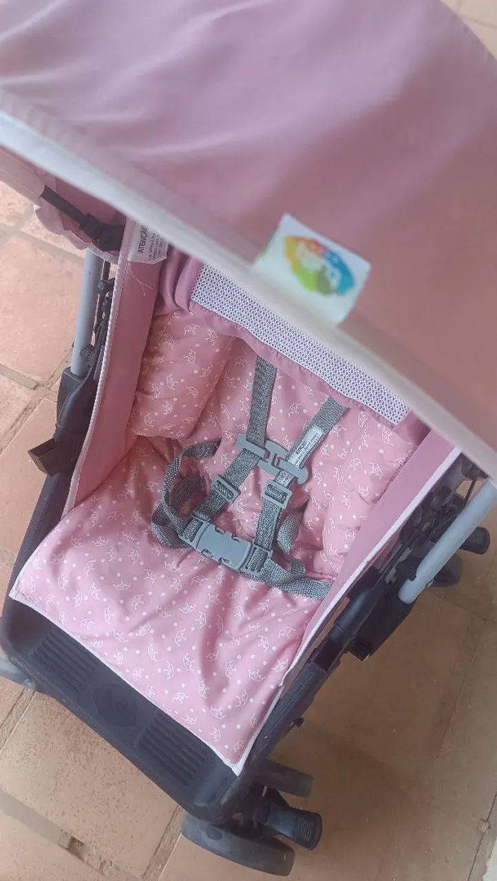 Carrinho de bebê e bebe conforto  - Foto 2