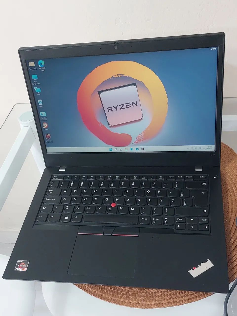 NOTEBOOK LENOVO RYZEN 5 PRO - RÁPIDO E OTIMIZADO! ?