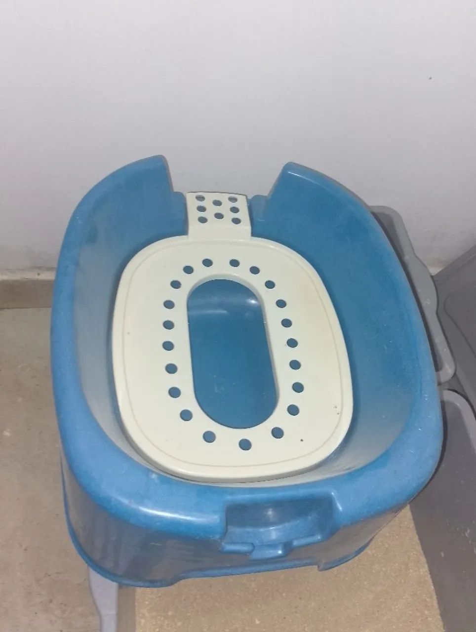 Caixa de areia pra gatos 