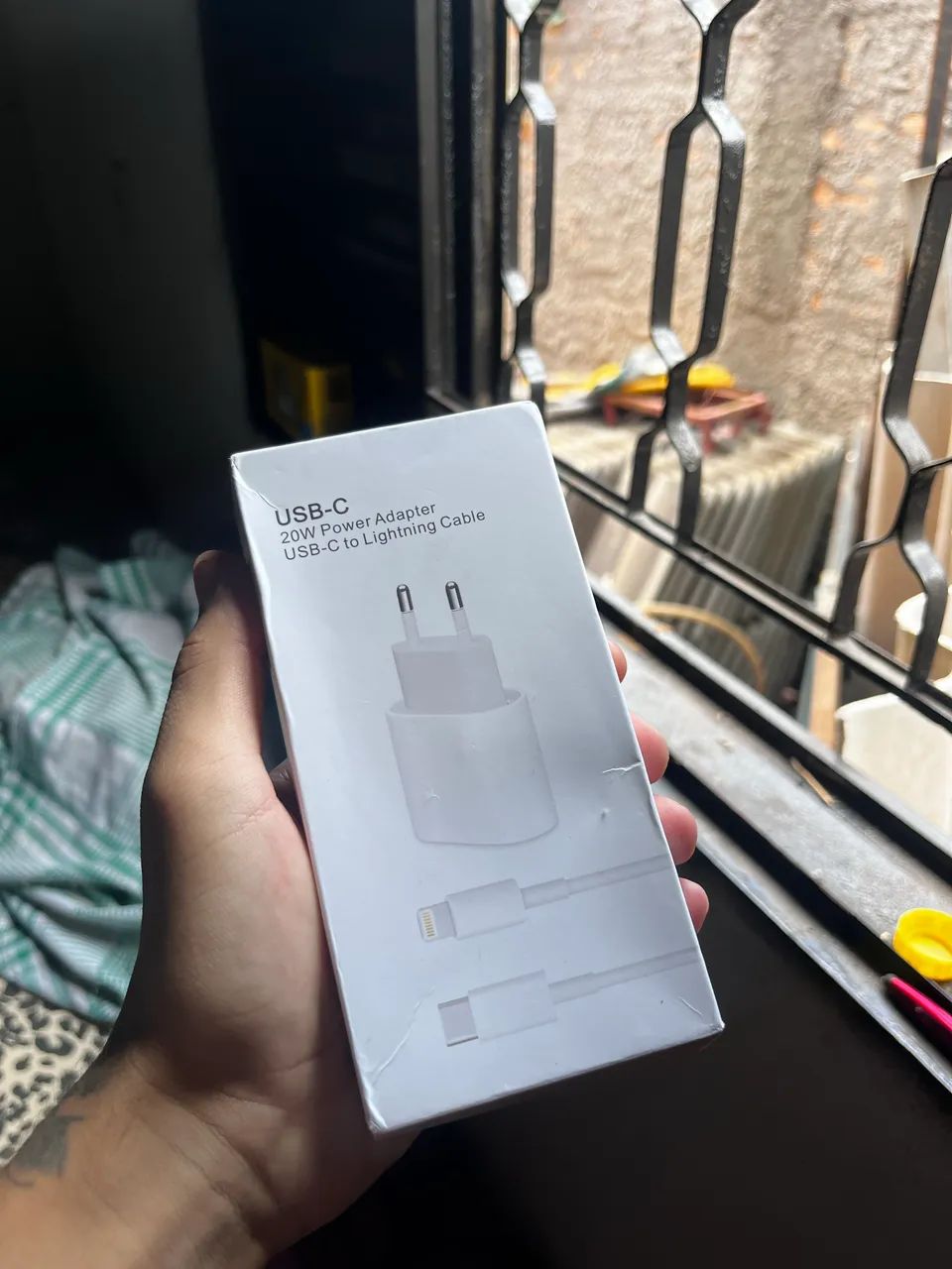 CARREGADOR DE IPHONE 