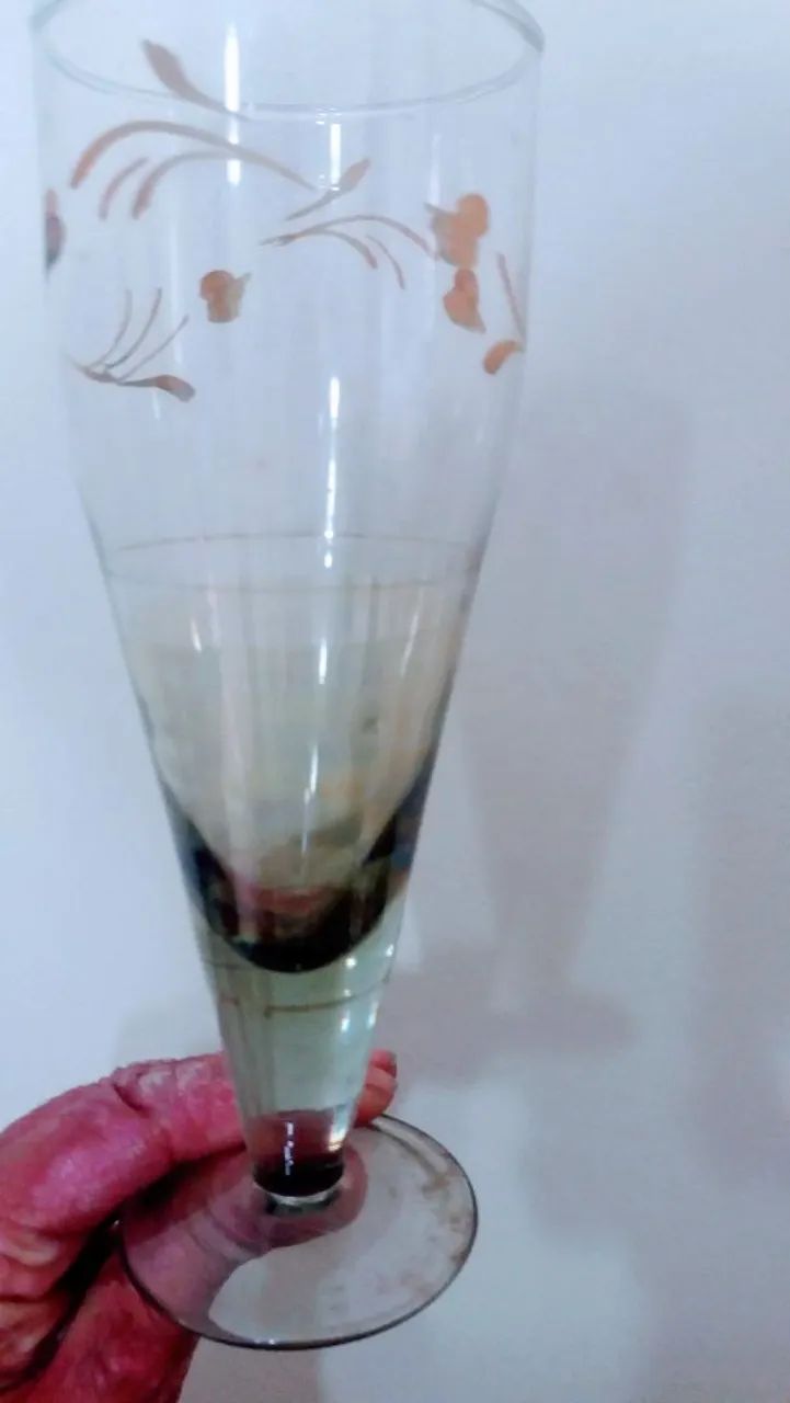 Taças Bordadas Cristal