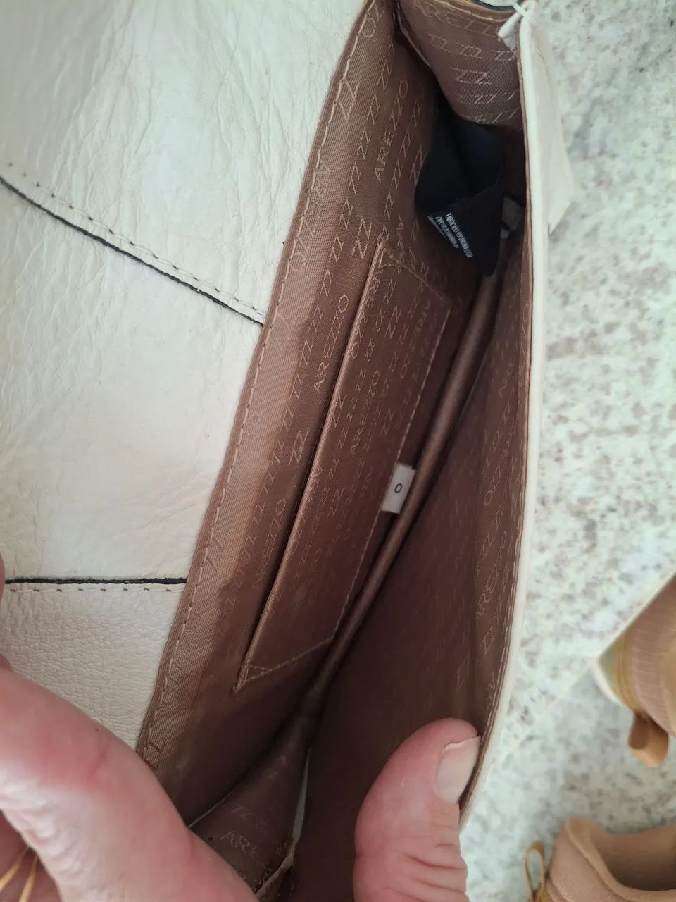Bolsa couro legitimo Arezzo  - Foto 3