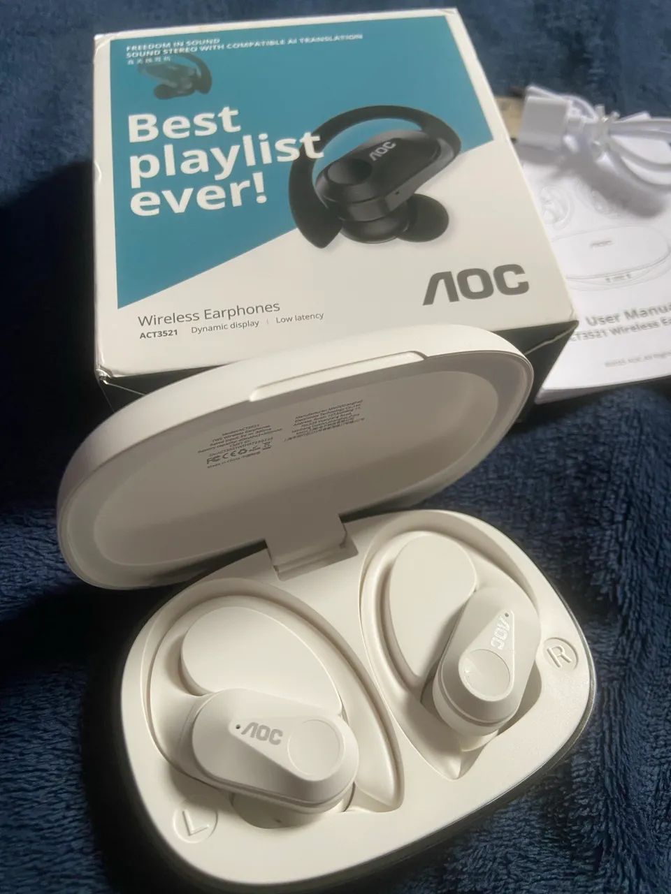 FONE BLUETOOTH ESPORTIVO AOC ORIGINAL - OFERTAS - Foto 5