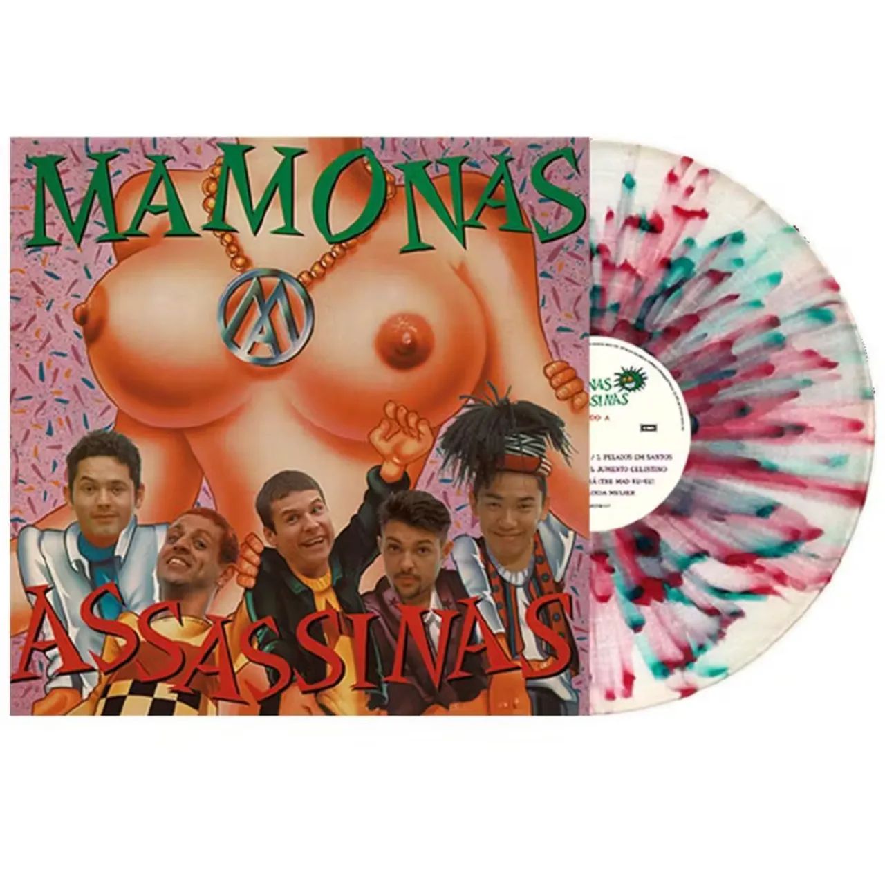 LP Vinil - Mamonas Assassinas | versão splatter | Lacrado