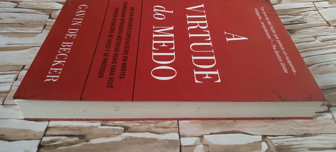 A Virtude do Medo, de Gavin de Becker. Editora Sextante. - Foto 5