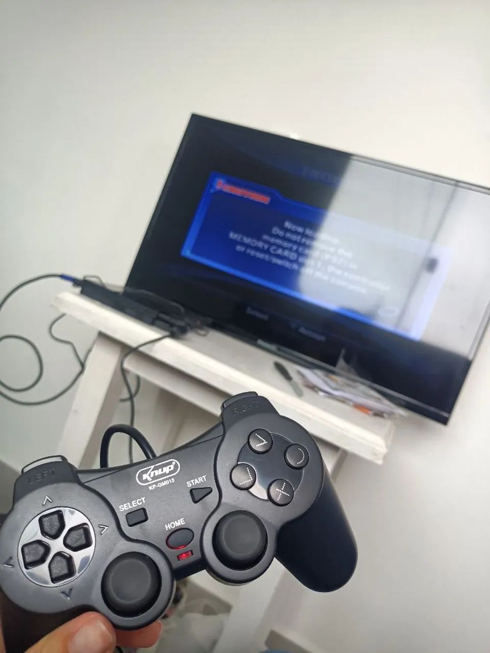 Ps2 com 2 controles +Jogos perfeito estado. - Foto 2