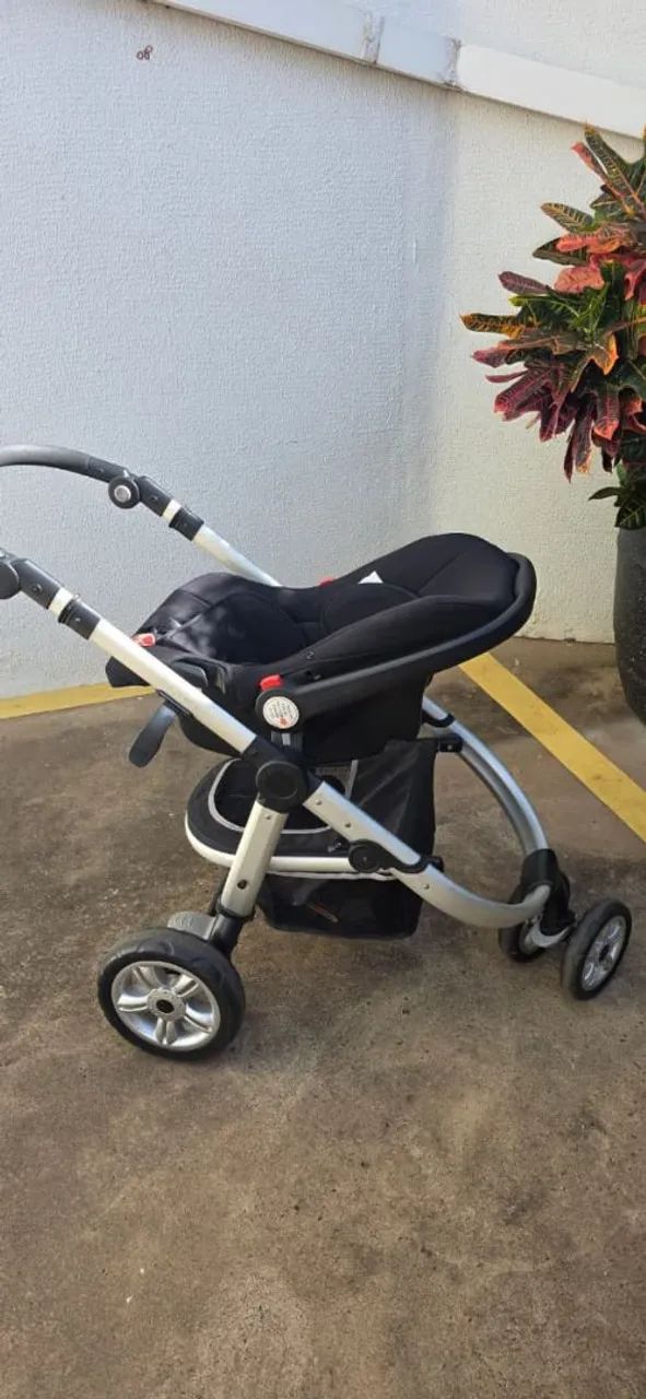 Carrinho de passeio e bebê conforto  - Foto 4