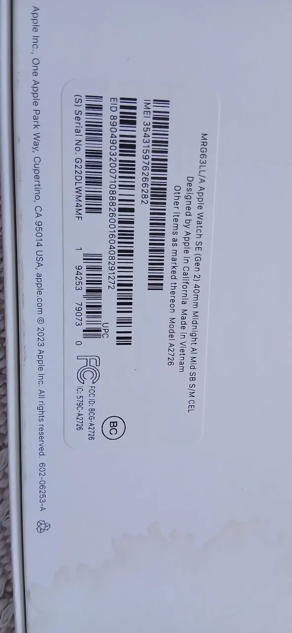 Applewatch se gen 2 40mm - Foto 4