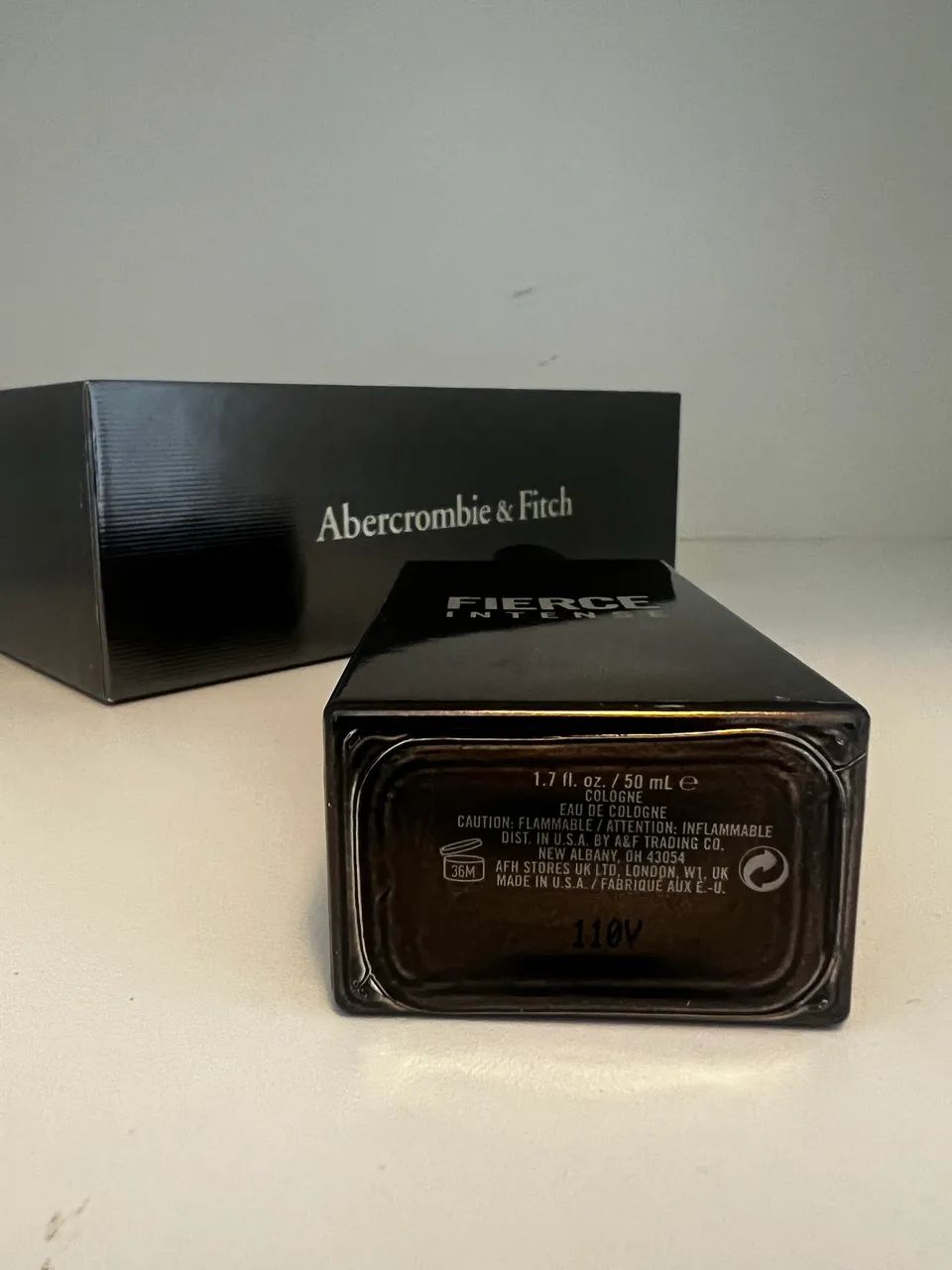 Fierce Intense Abercrombie & Fitch 50ml Raro - Frasco Vazio +