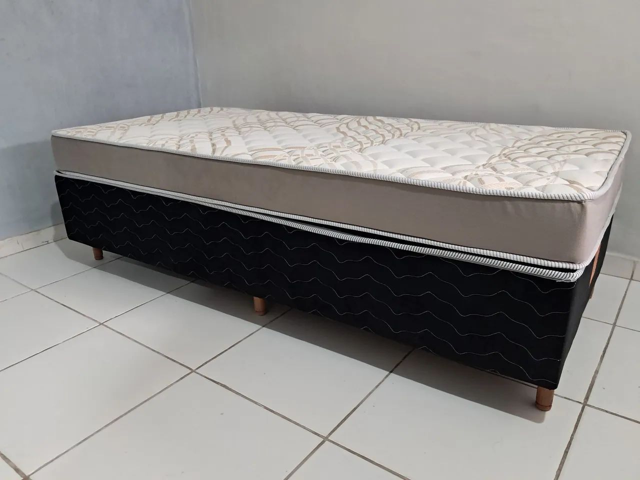 CAMA BOX DE SOLTEIRO  - Foto 4