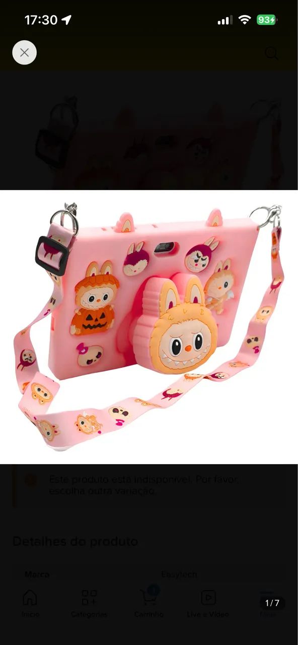 Tablet infantil educativo labubu 
