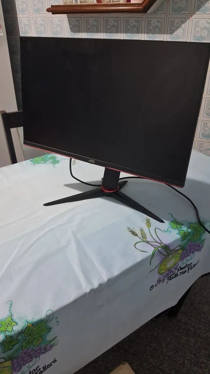 VENDO MONITOR AOC 27 POLEGADAS(DEFEITO TELA) - Foto 2