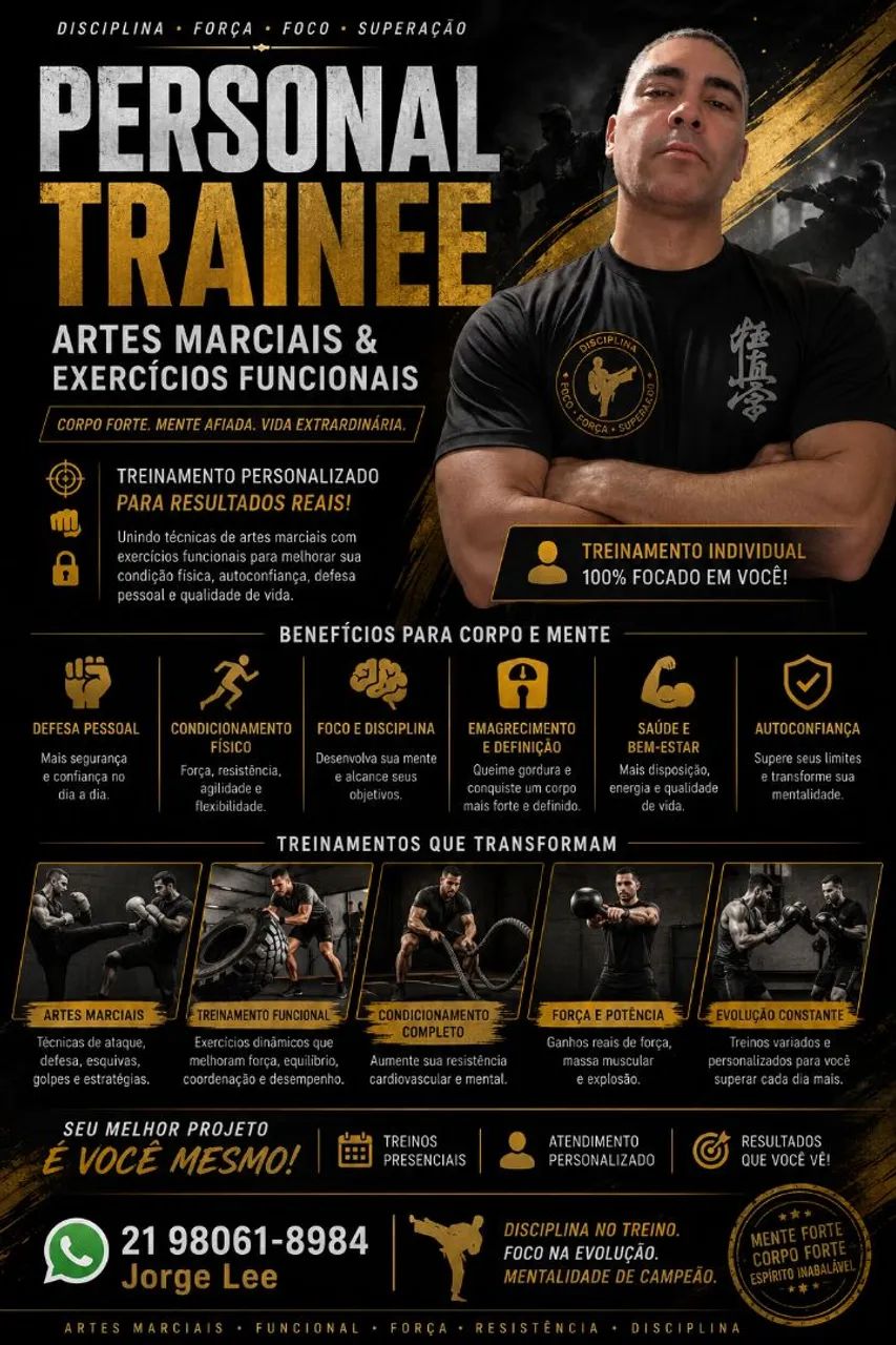 Contrate seu personal trainee
