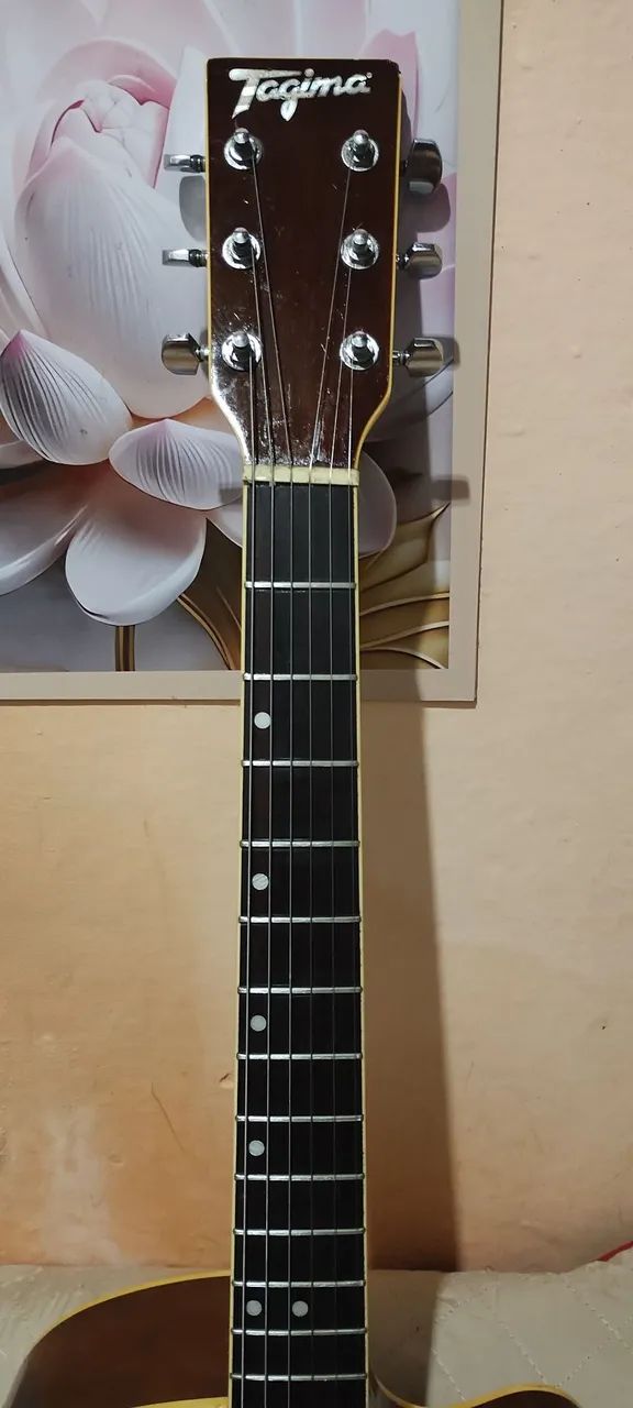 Violão elétrico tagima dalas acústic. - Foto 4