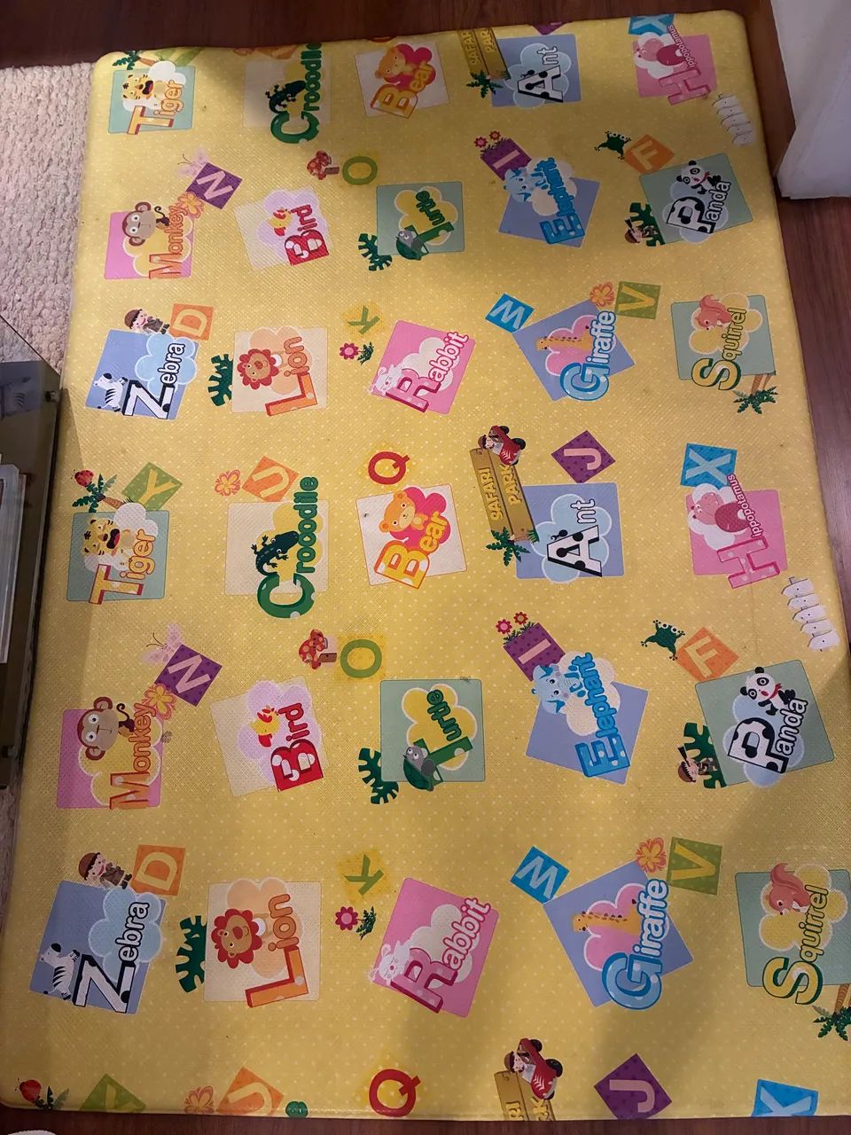 Tapete para quarto das crianças 