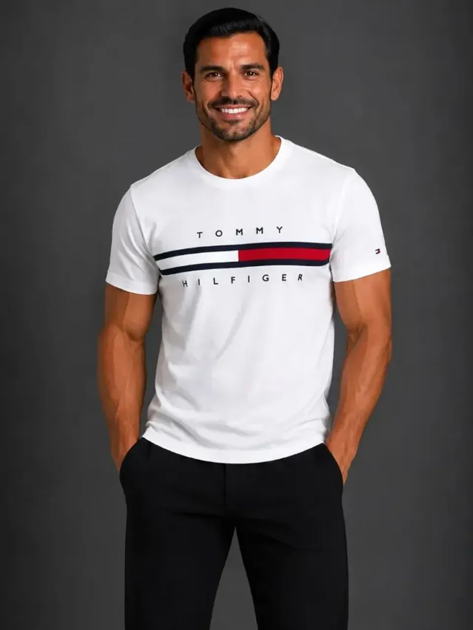 Camisetas Masculinas Tommy Hilfiger  - Foto 5
