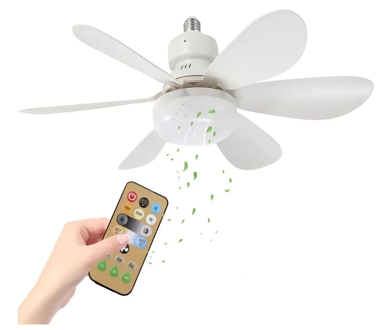 Luminária com ventilador  - Foto 4
