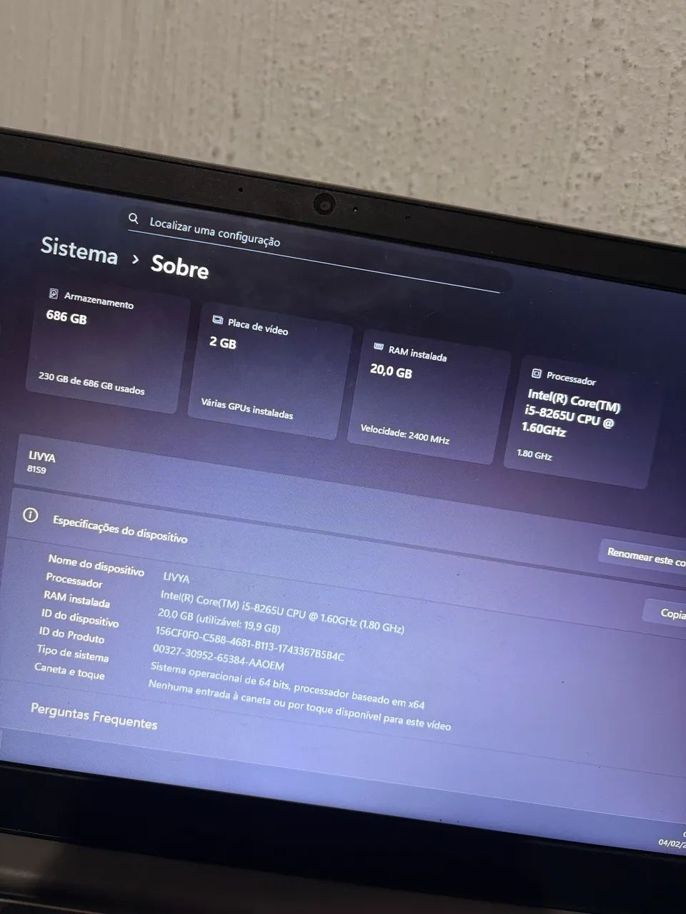 Notebook Lenovo I5 - Foto 4
