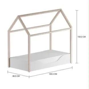 Cama montessori Tok Stok com colchão  - Foto 3
