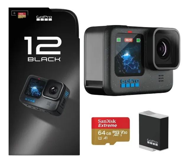 Gopro Hero12 Black com todos os acessórios! - A Melhor Câmera De Ação À Prova D'água - Foto 4