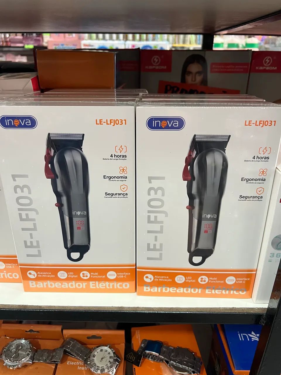 Barbeador Elétrico Inova 