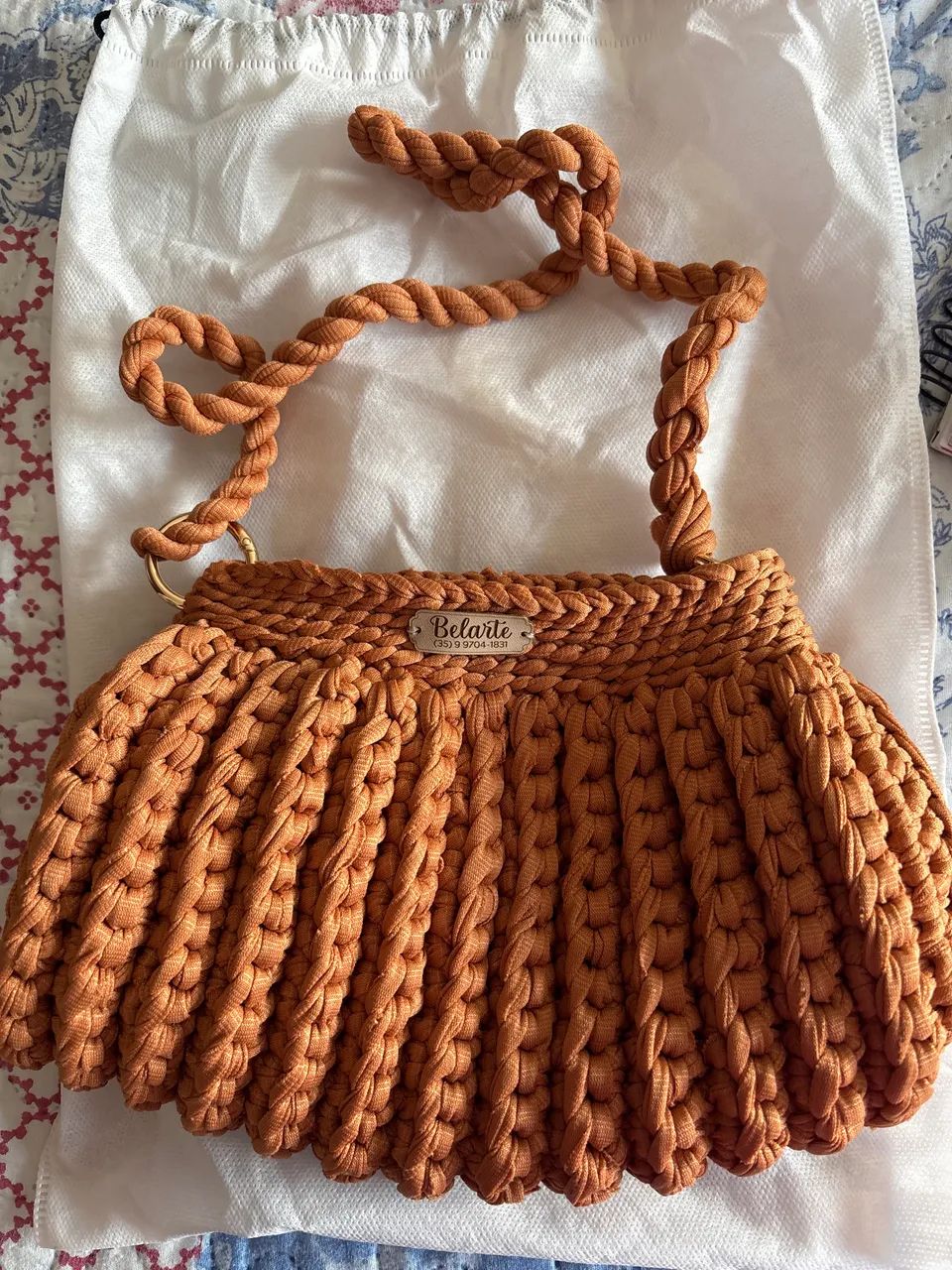 BOLSA CROCHÊ NOVA
