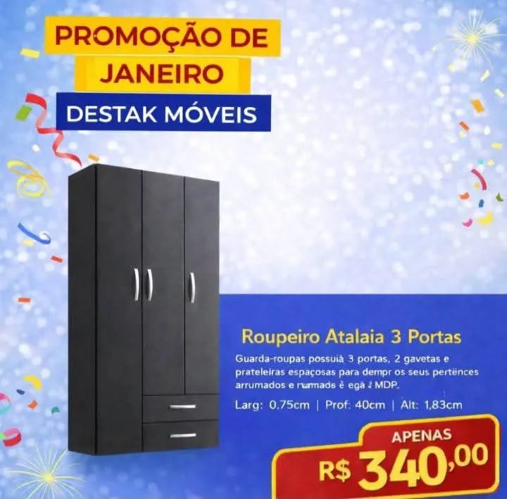 Guarda roupa solteiro 