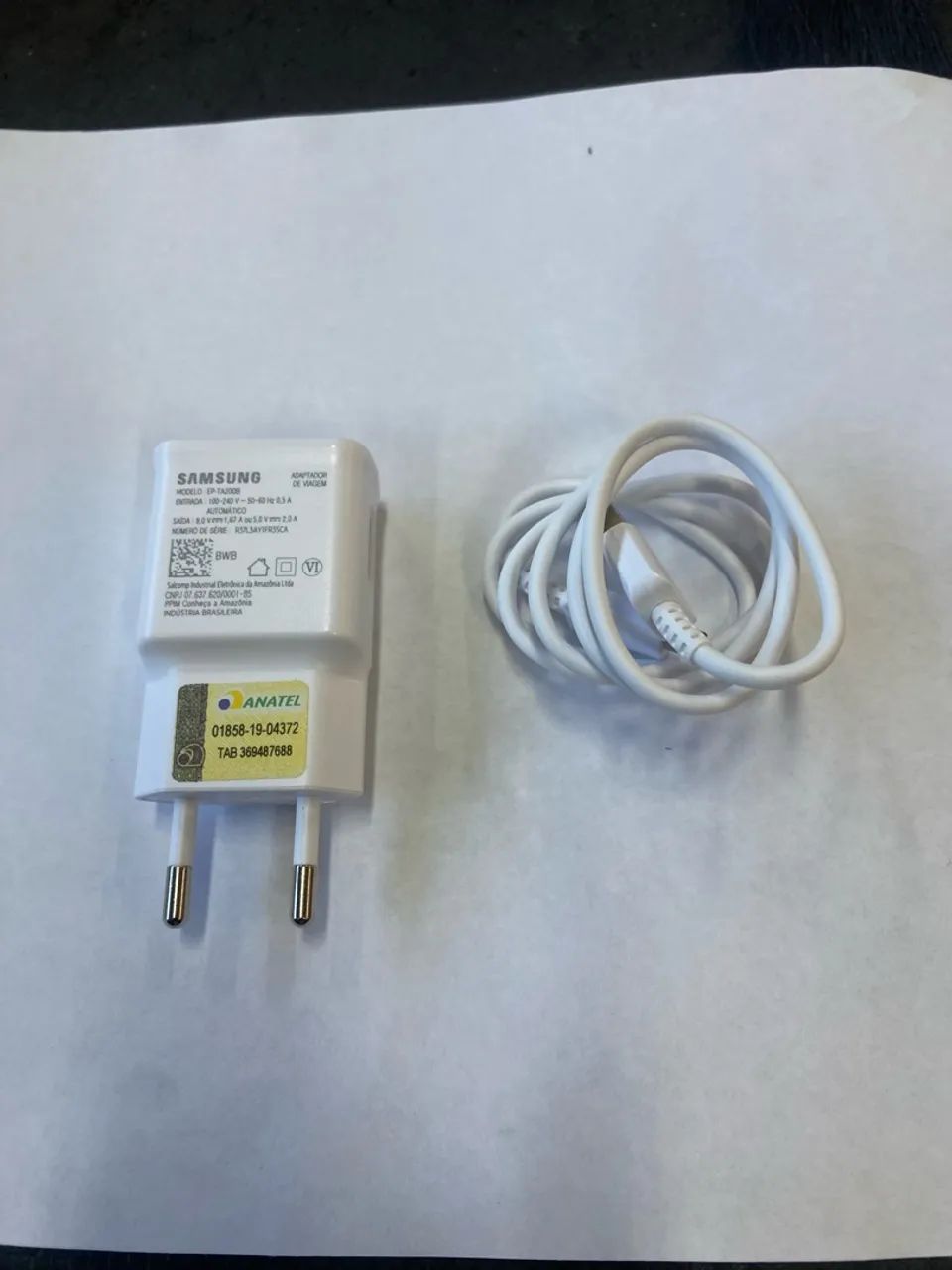 Carregador Samsung EP-TA200B usb-C - Foto 3