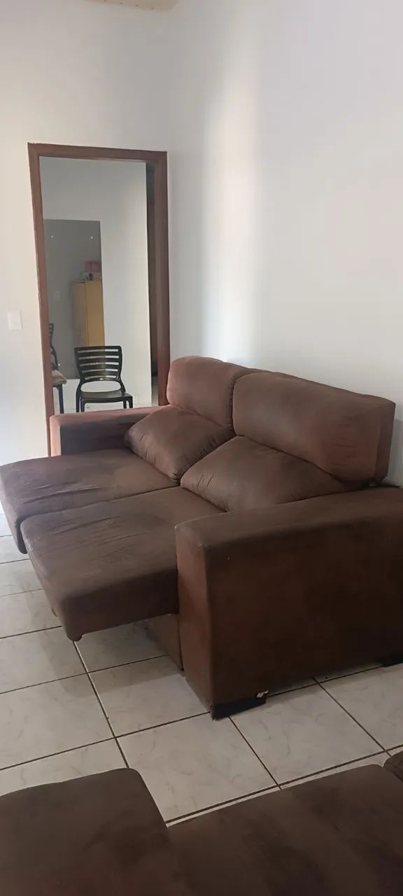 Sofá retrátil 3 e 2 lugares. - Foto 3