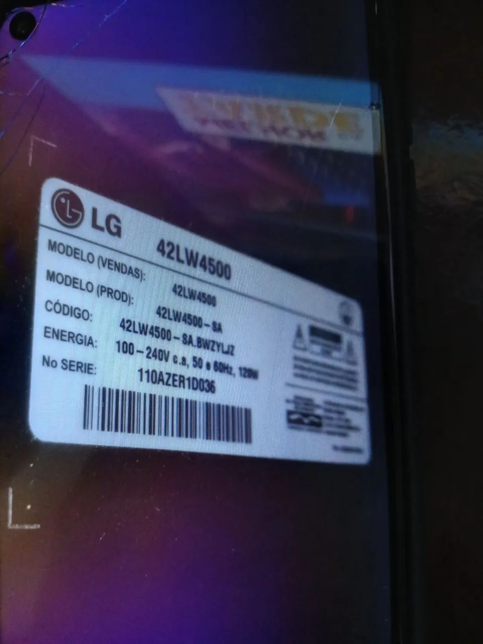 Tv lg led full HD 3d 42 polegadas conversor integrado  - Foto 4