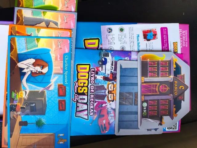 JOGO DOGS DAY TABULEIRO CARTAS - Foto 3