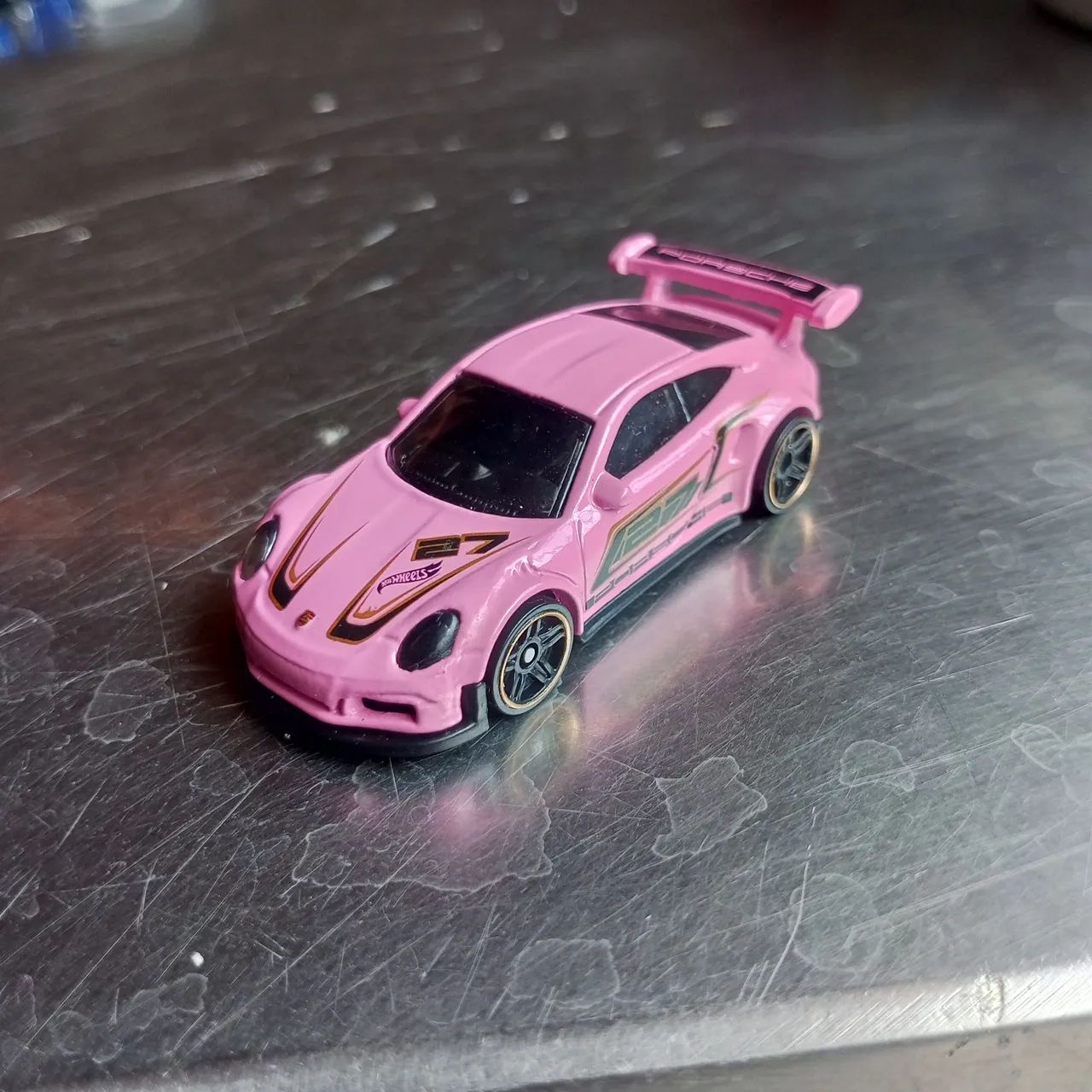 Miniatura hot wheels porche 