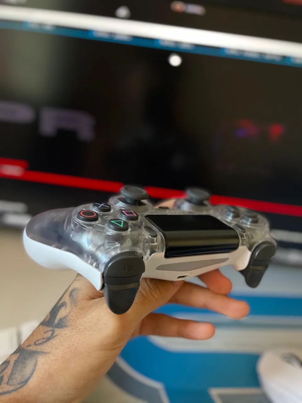 Controle ps4  - Foto 4