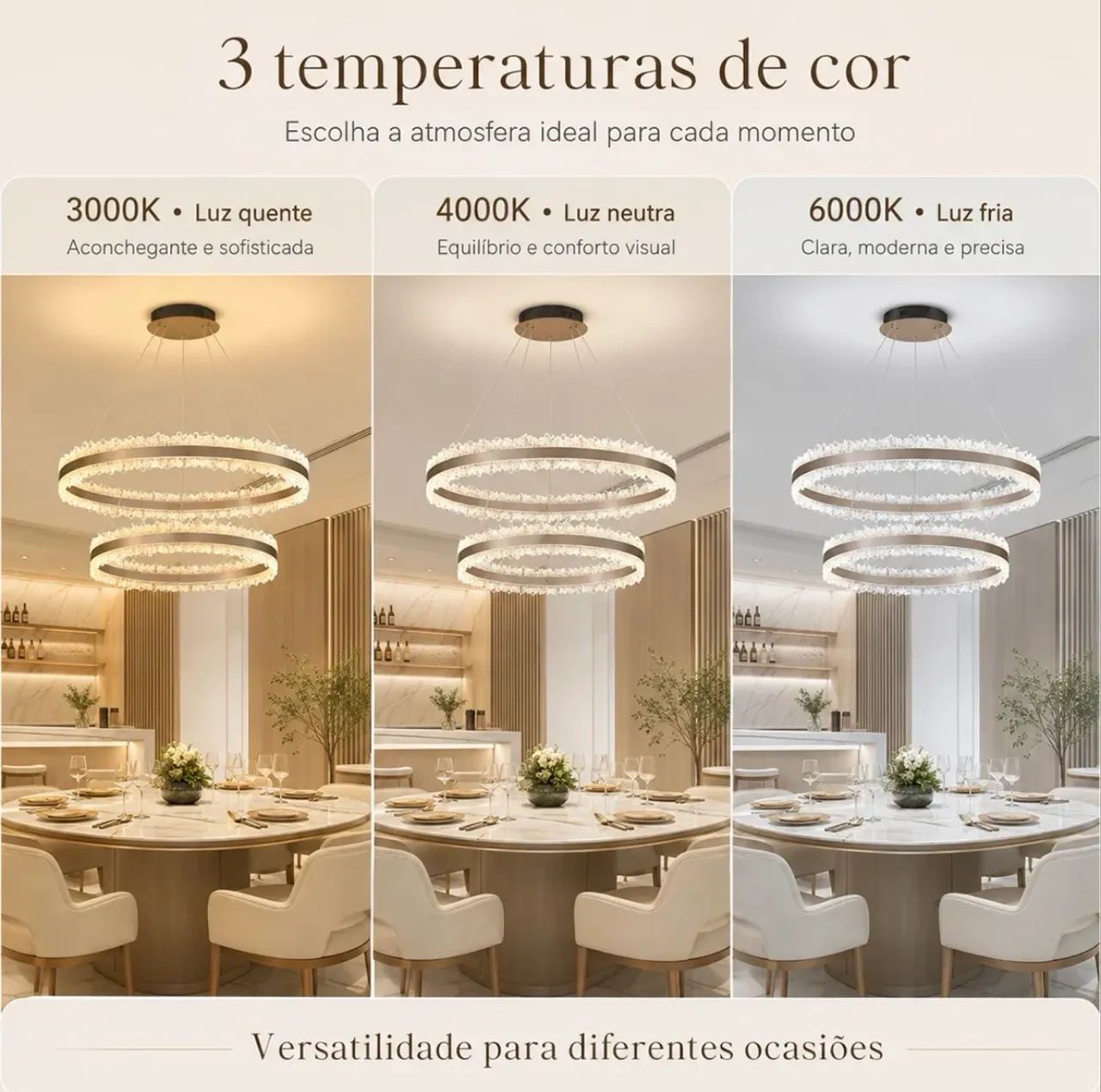Lustre de Cristal Moderno - Foto 3