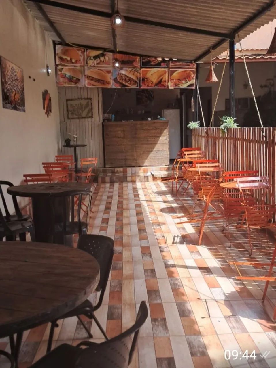 Espaço para festa