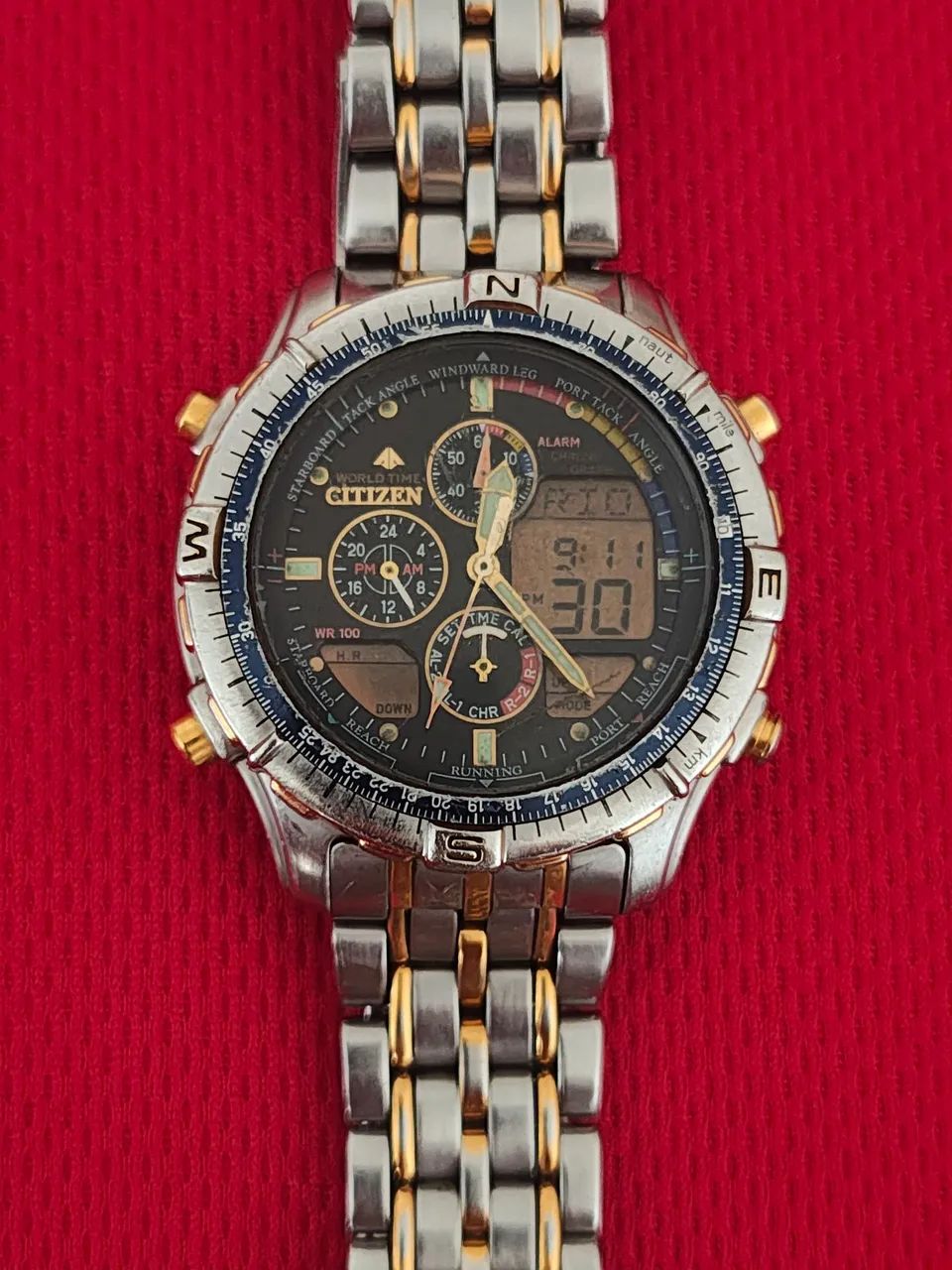Relogio Citizen C320 Navisurf Detalhe - Foto 5