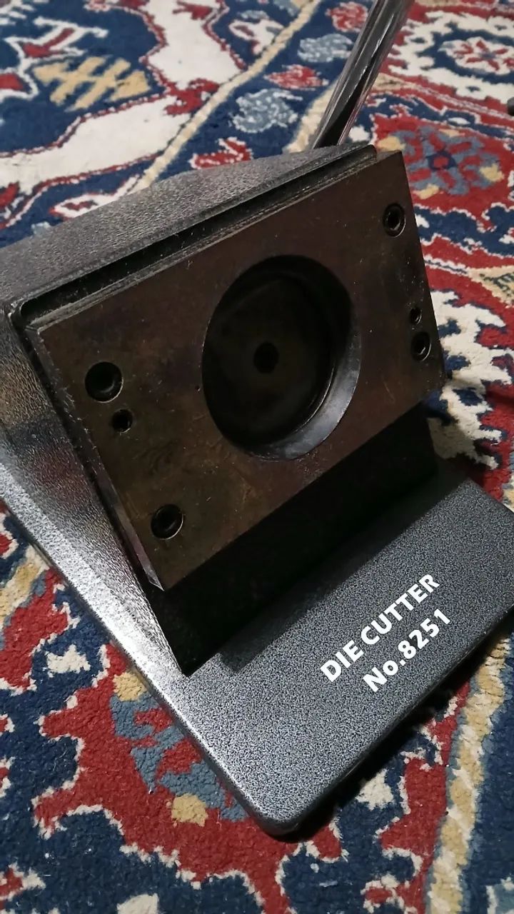 máquina de corte manual para papel para botons 44mm