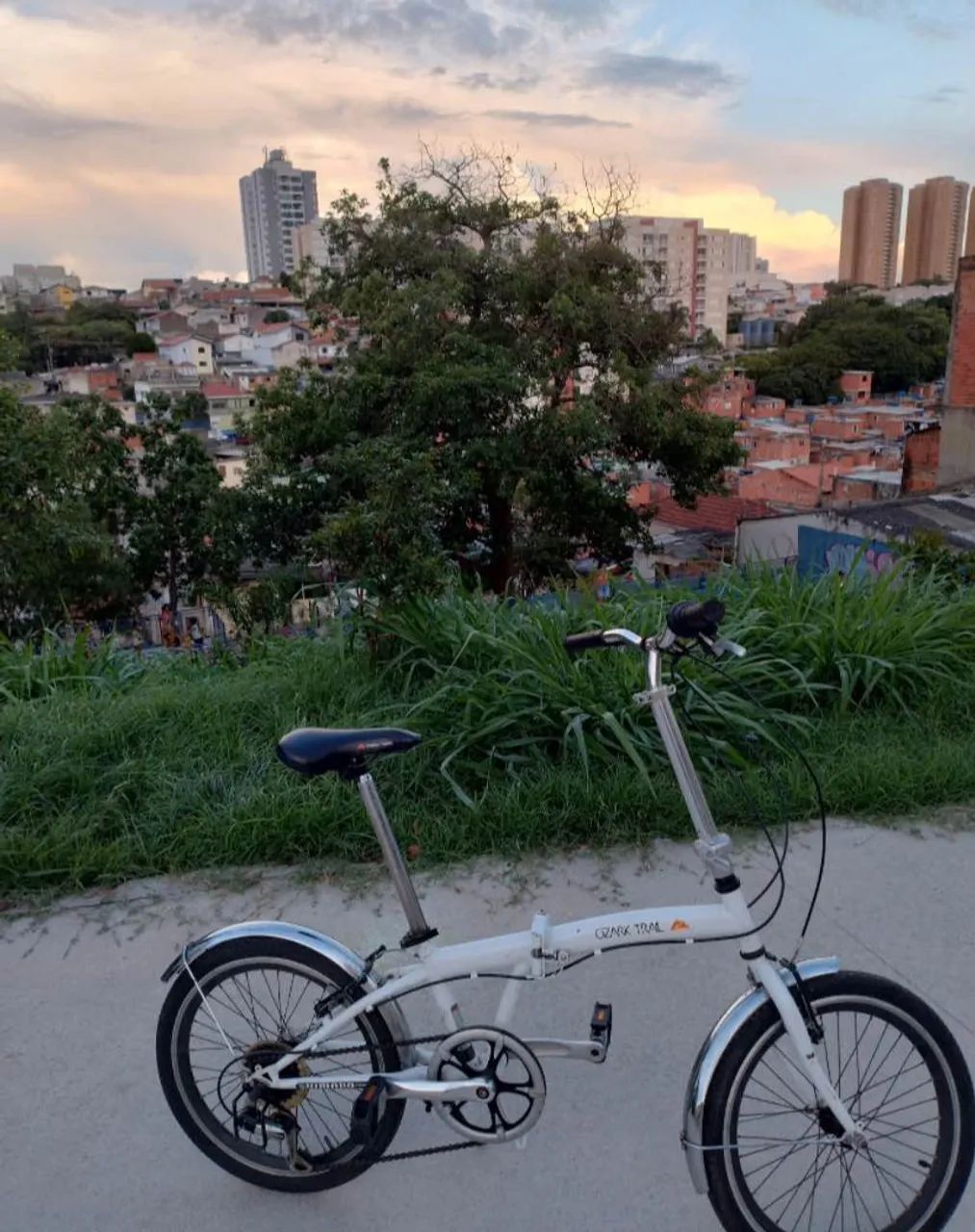 Bicicleta dobrável 6 marchas shimano! 