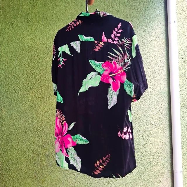 Camisa Floral Glitchy - Foto 2