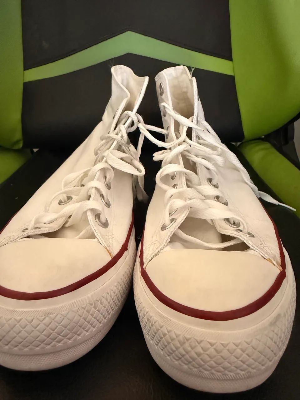 All star converse branco conservadíssimo  - Foto 3