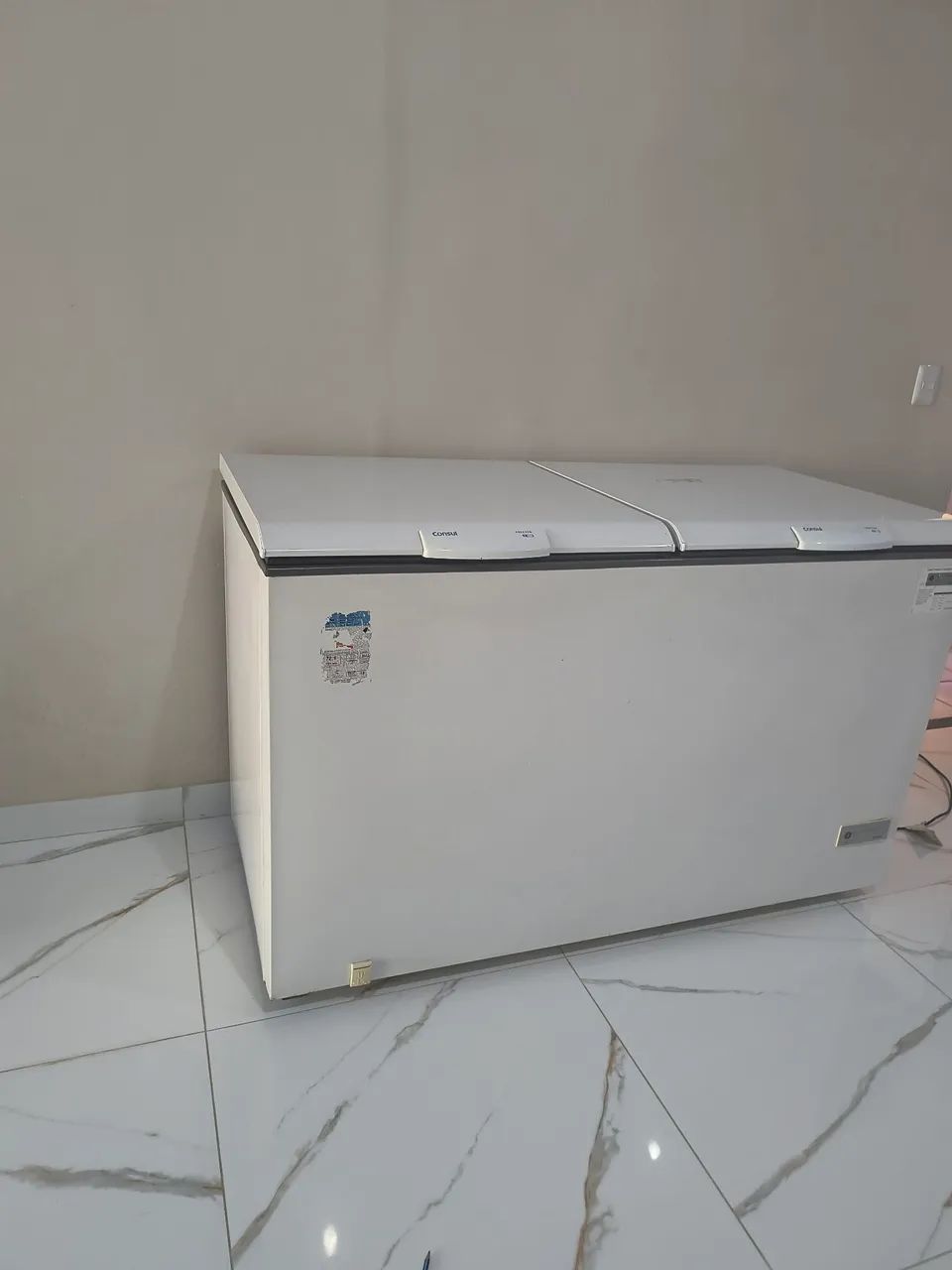 Freezer horizontal cap 534 cor branca 