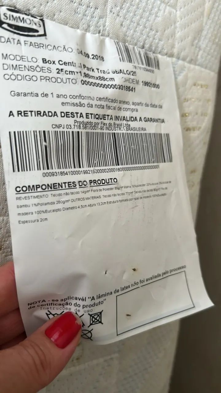 Cama Box Simmons Casal  - Foto 4