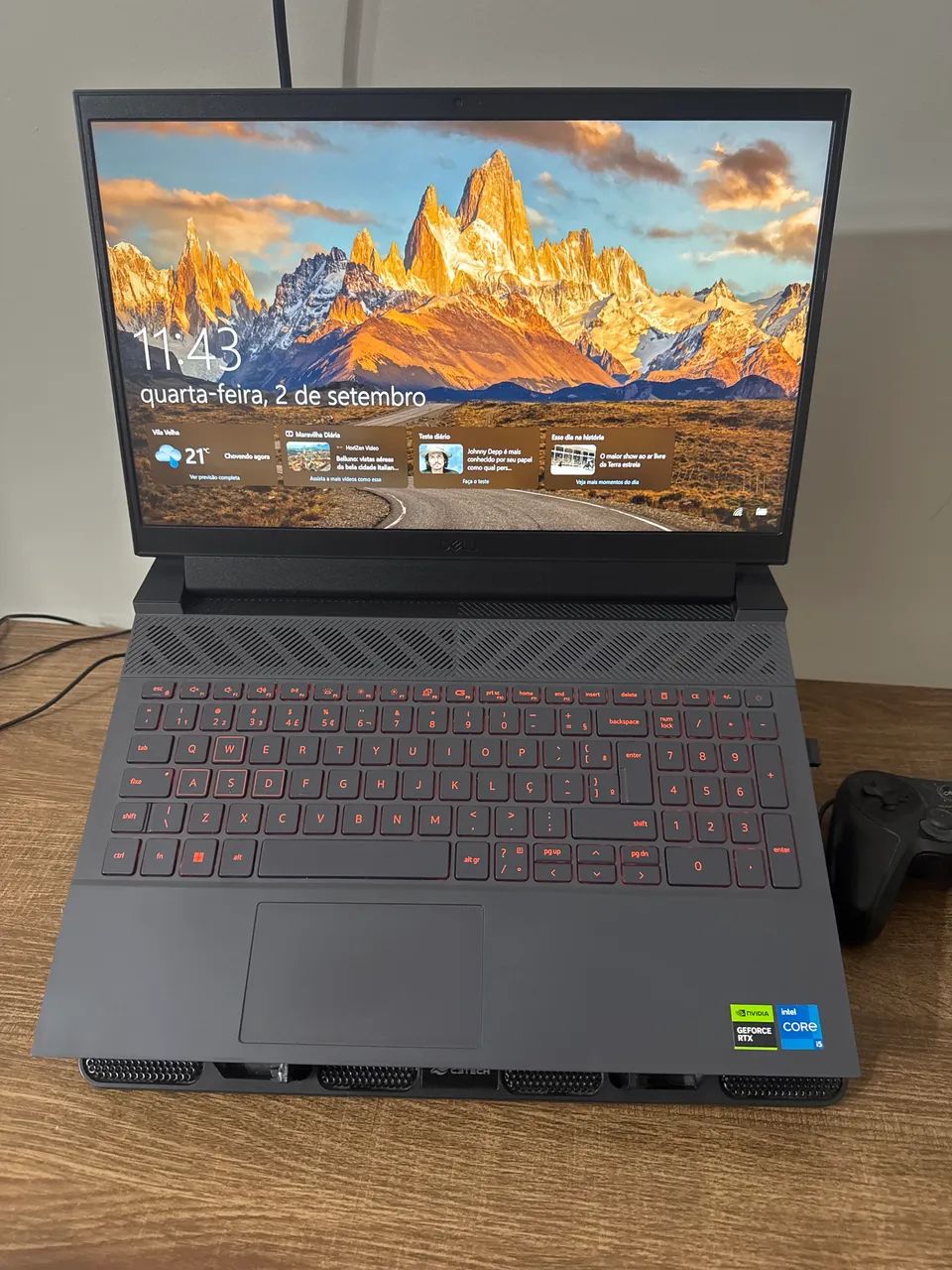 Notebook DELL G15 alienware