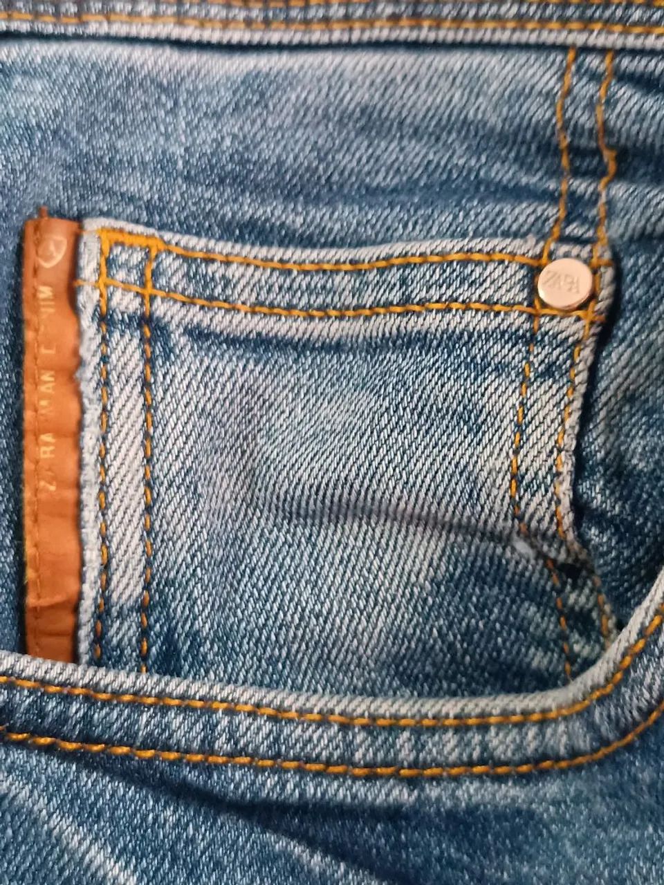 Calça Jeans Masculina Zara  - Foto 4