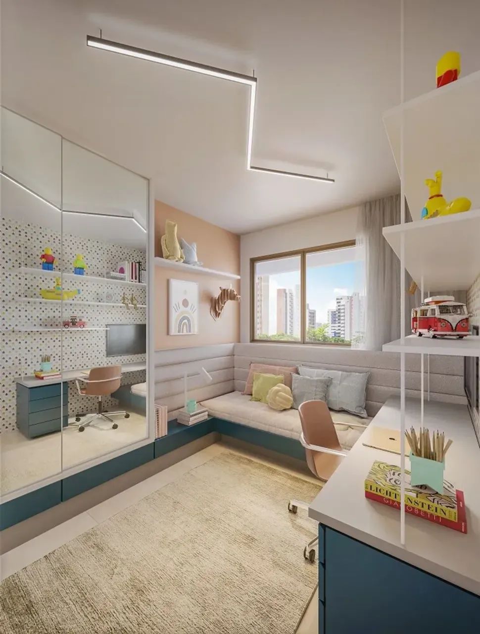 Edf. Casa Parque  Apartamento Amplo com 4 Quartos e Lazer Completo no Rosarinho - Foto 3